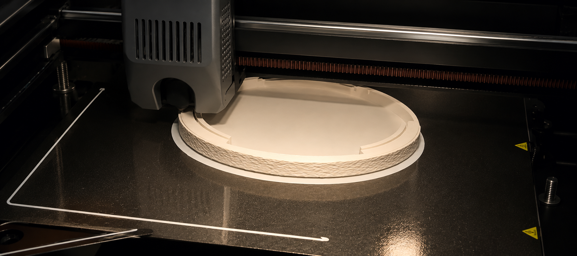 Plateau d'impression — atelier OPEN3D FRANCE